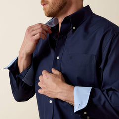 Wrinkle Free Solid Classic Fit Shirt