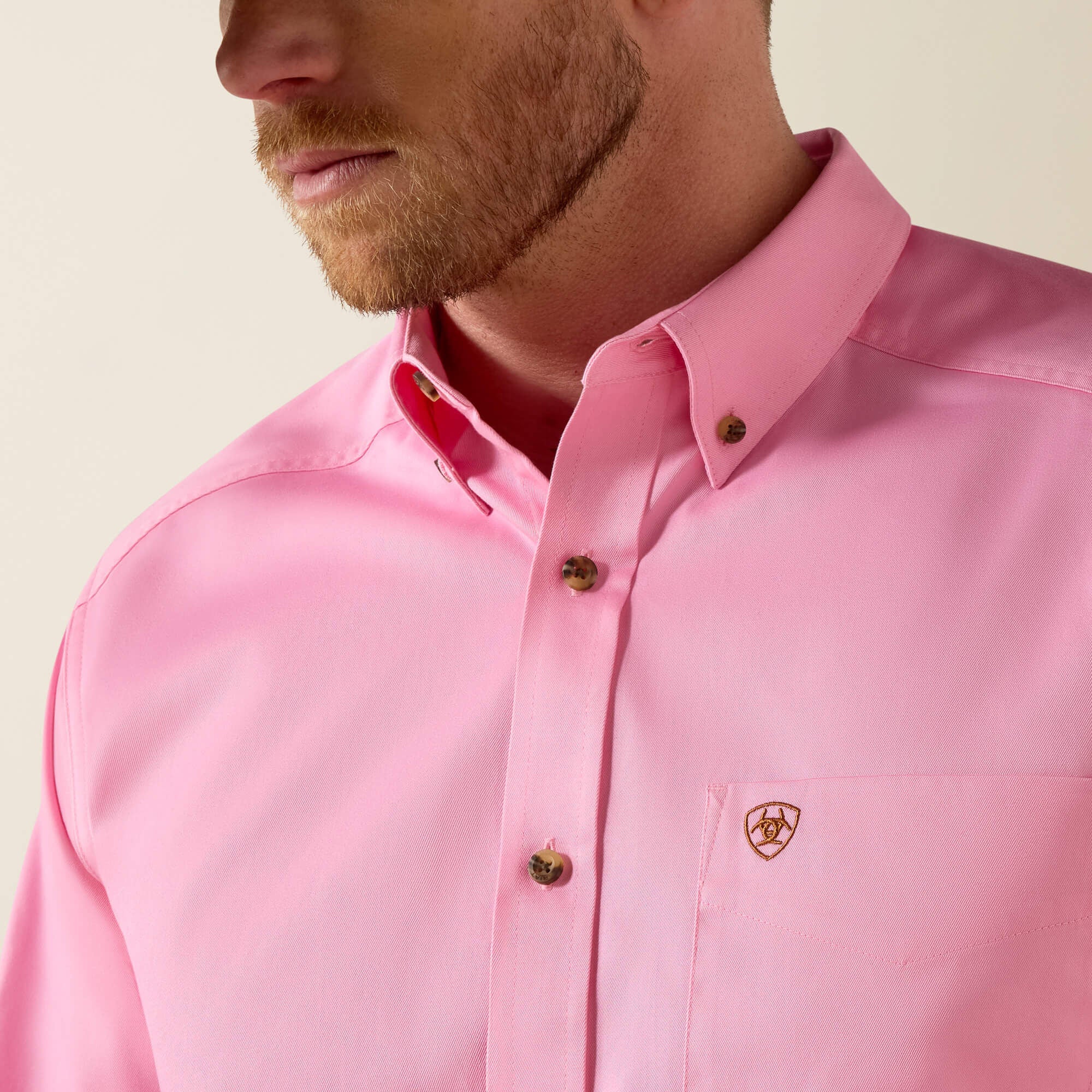 Solid Twill Classic Fit Shirt