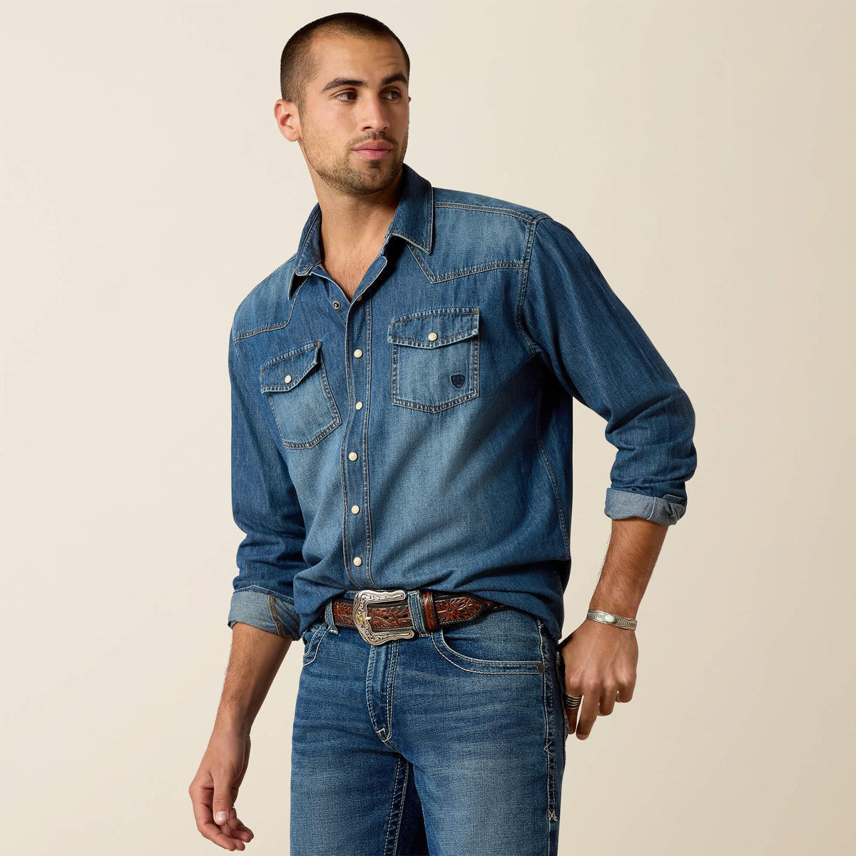 Denim Retro Fit Shirt
