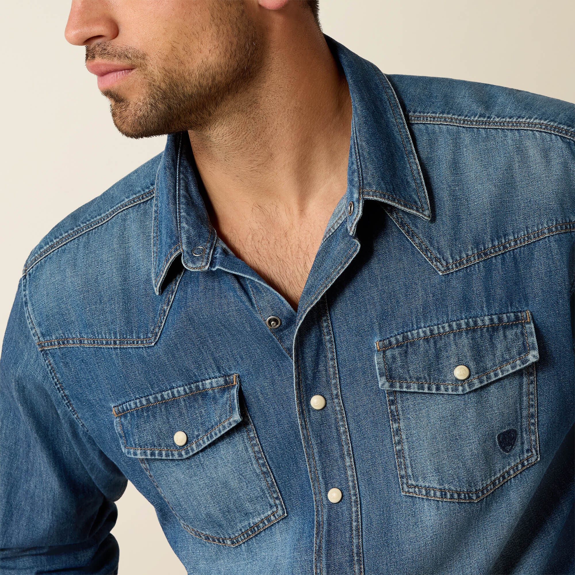 Denim Retro Fit Shirt