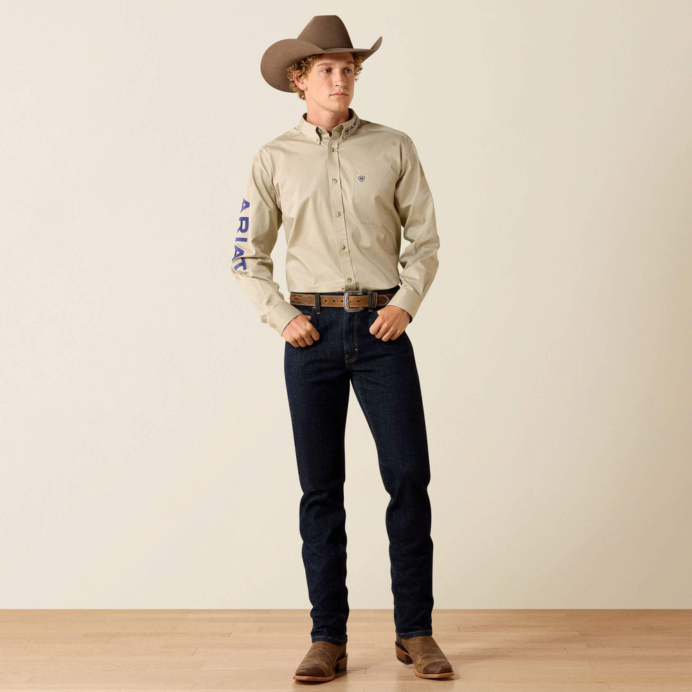 Team Logo Lightweight Twill Classic Fit Shirt