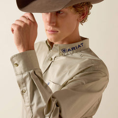 Team Logo Lightweight Twill Classic Fit Shirt