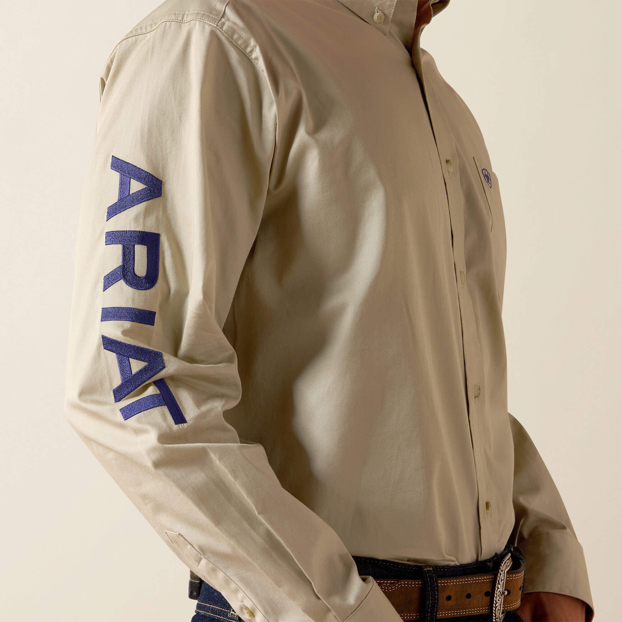 Team Logo Lightweight Twill Classic Fit Shirt