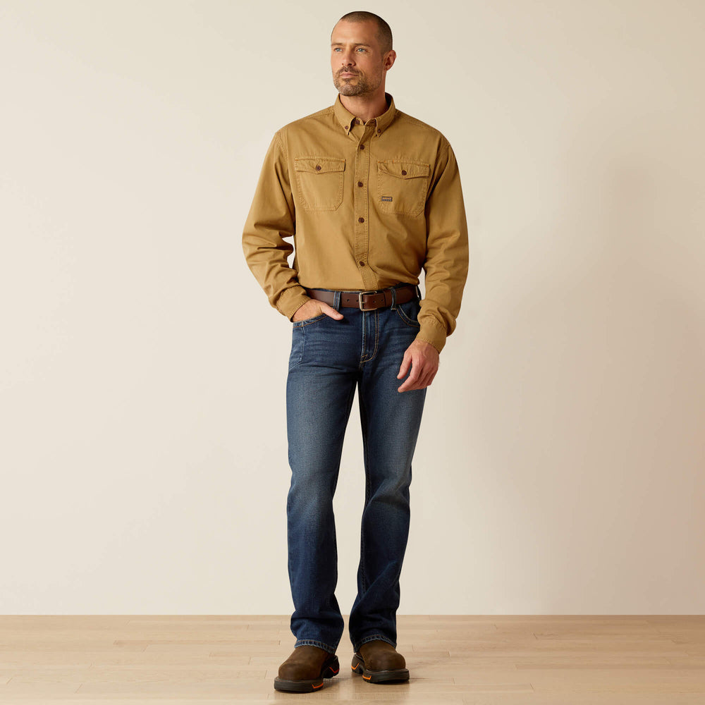 Rebar Washed Twill Work Shirt