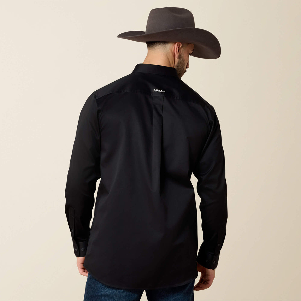 Team Logo Twill Fitted Shirt