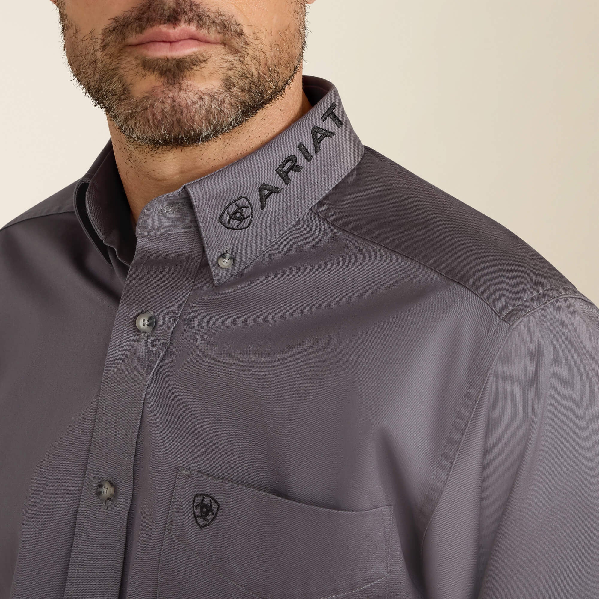 Team Logo Twill Classic Fit Shirt
