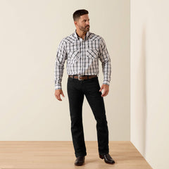 Wrinkle Free Ari Fitted Snap Shirt