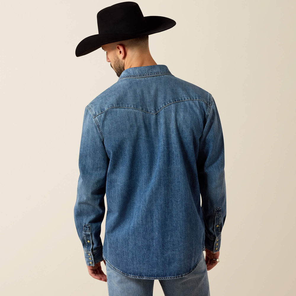 Sawtooth Denim Retro Fit Shirt