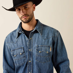 Sawtooth Denim Retro Fit Shirt
