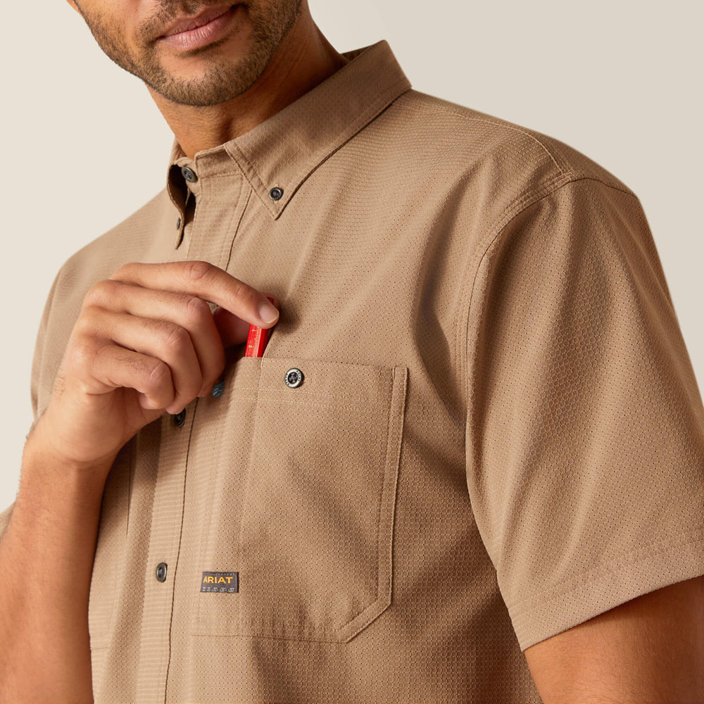 Rebar Made Tough 360 Airflow Work Shirt