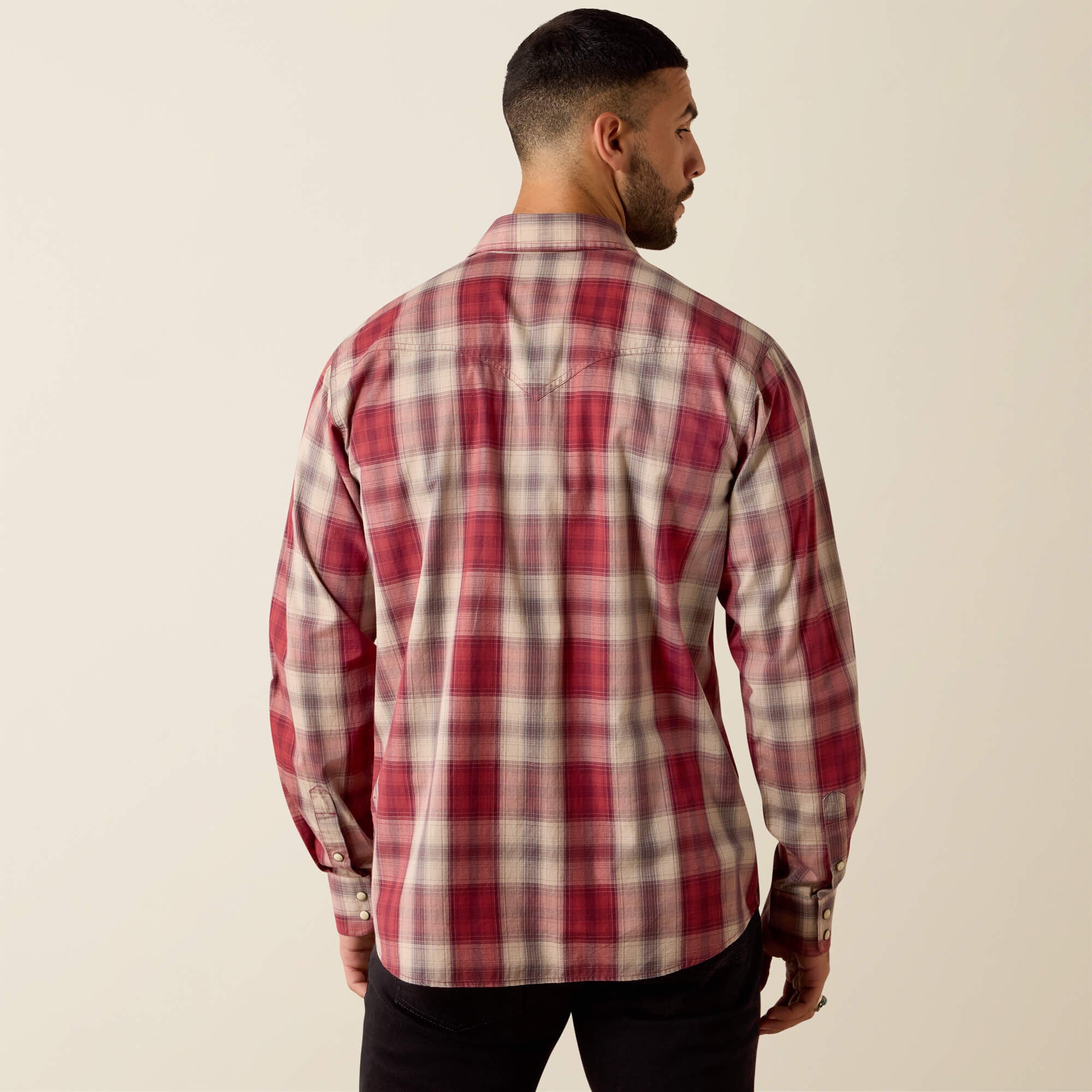 Retro Hawthorne Fitted Snap Shirt