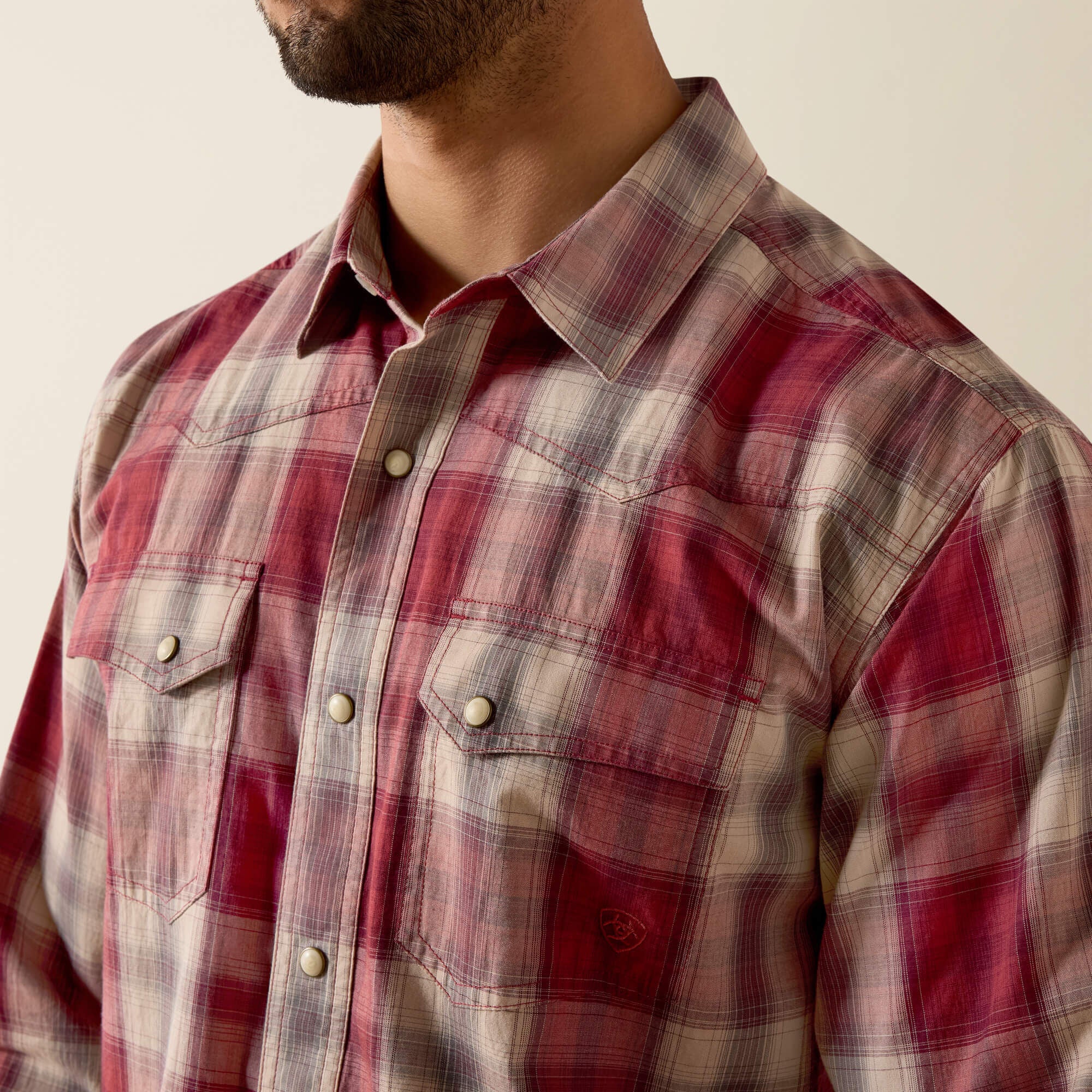 Retro Hawthorne Fitted Snap Shirt