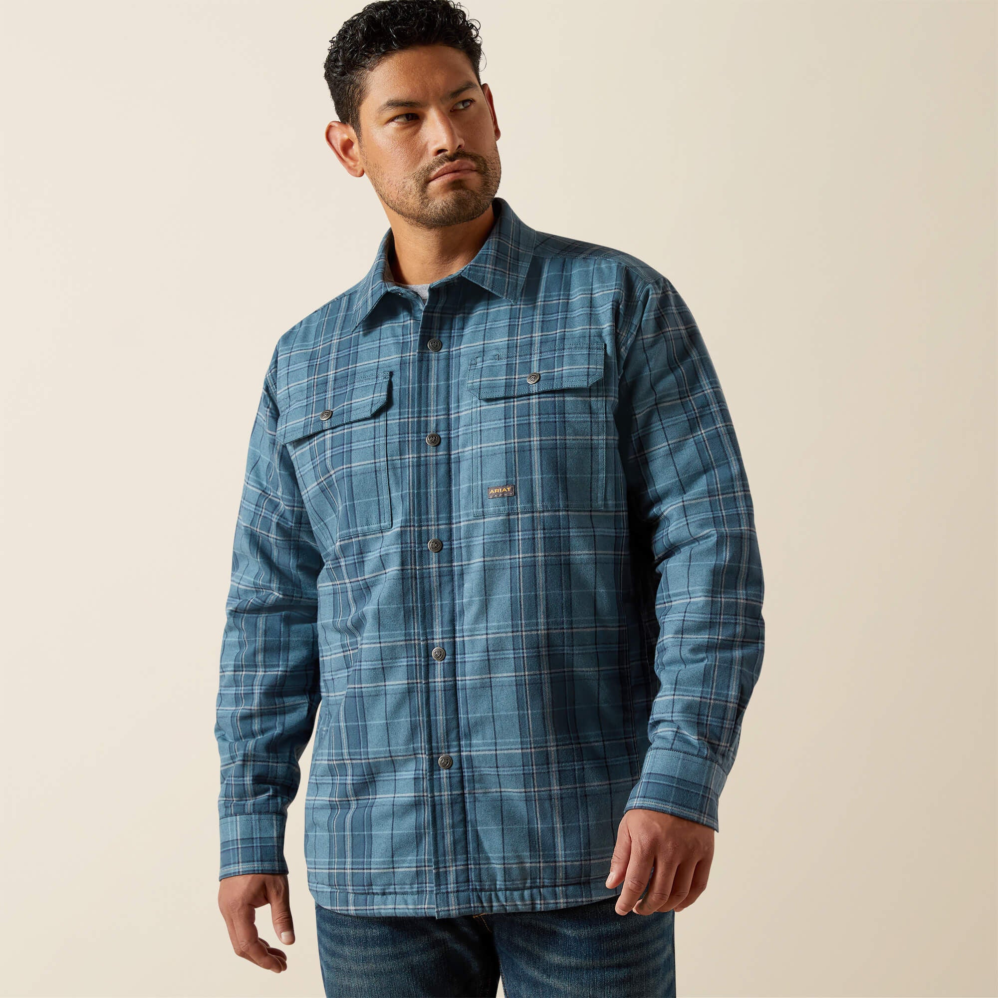 Rebar Flannel Insulated Shirt Jacket