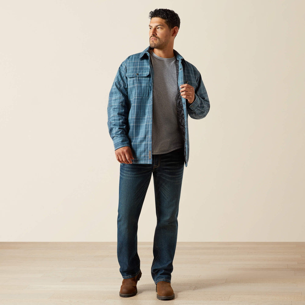 Rebar Flannel Insulated Shirt Jacket