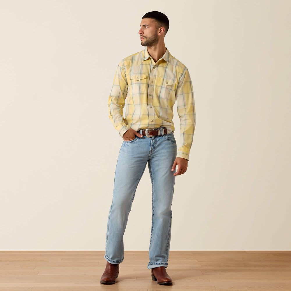 Retro Hux Fitted Snap Shirt