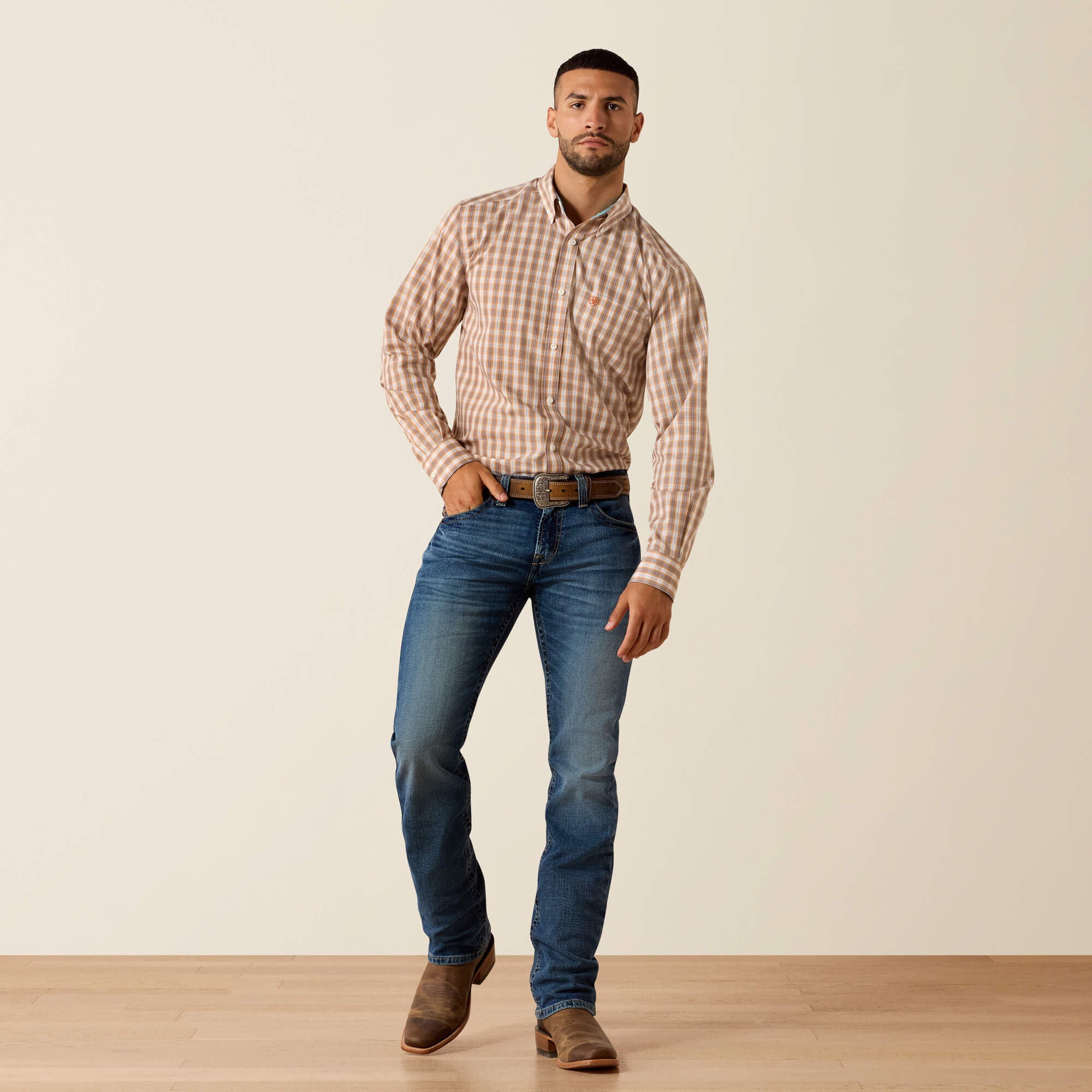 Wrinkle Free Ayden Fitted Shirt