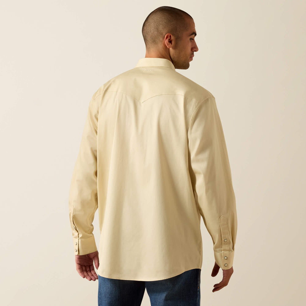 Lightweight Twill Classic Fit Snap Shirt