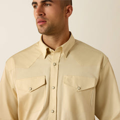 Lightweight Twill Classic Fit Snap Shirt