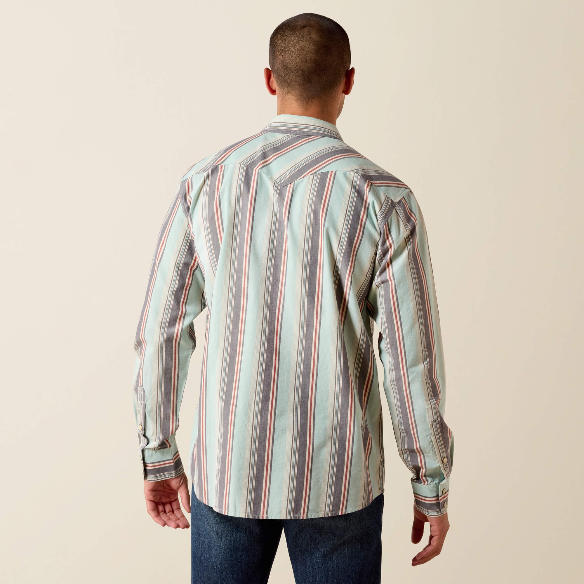 Retro Hesperus Fitted Snap Shirt