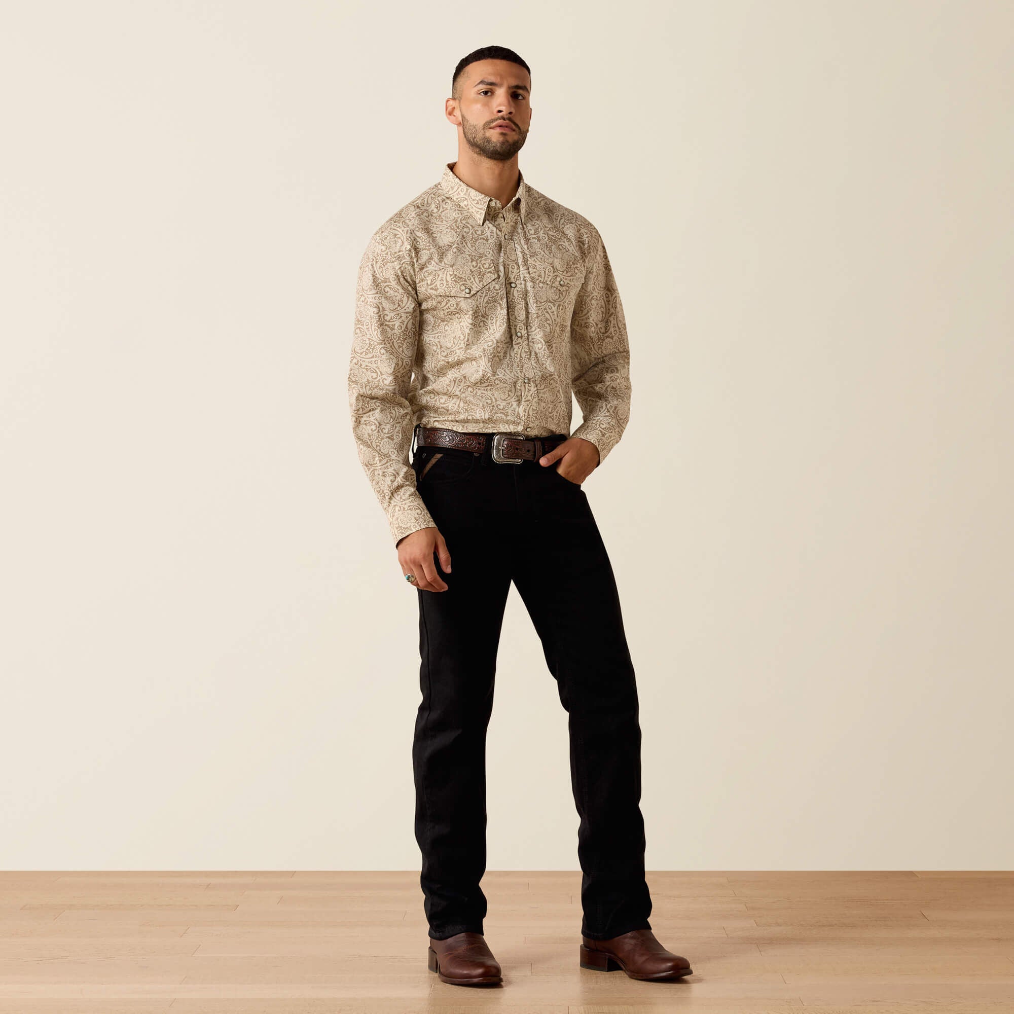Trevon Classic Fit Snap Shirt