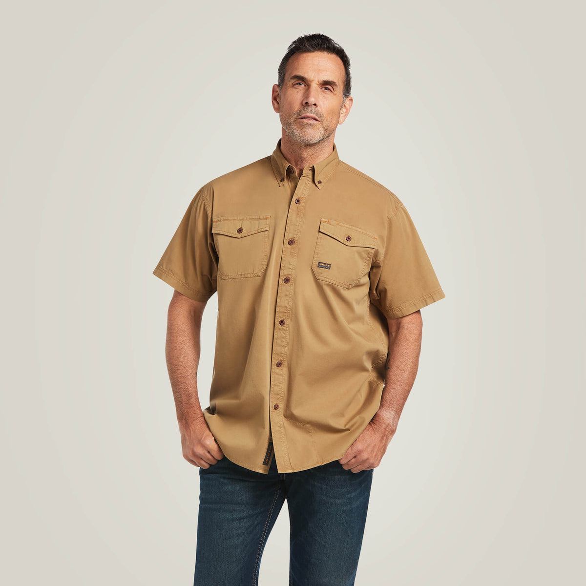 Rebar Washed Twill Work Shirt