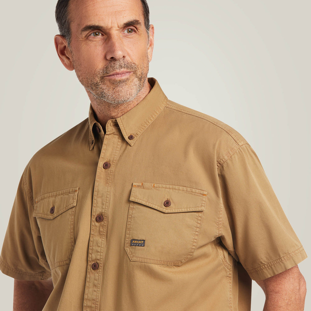 Rebar Washed Twill Work Shirt