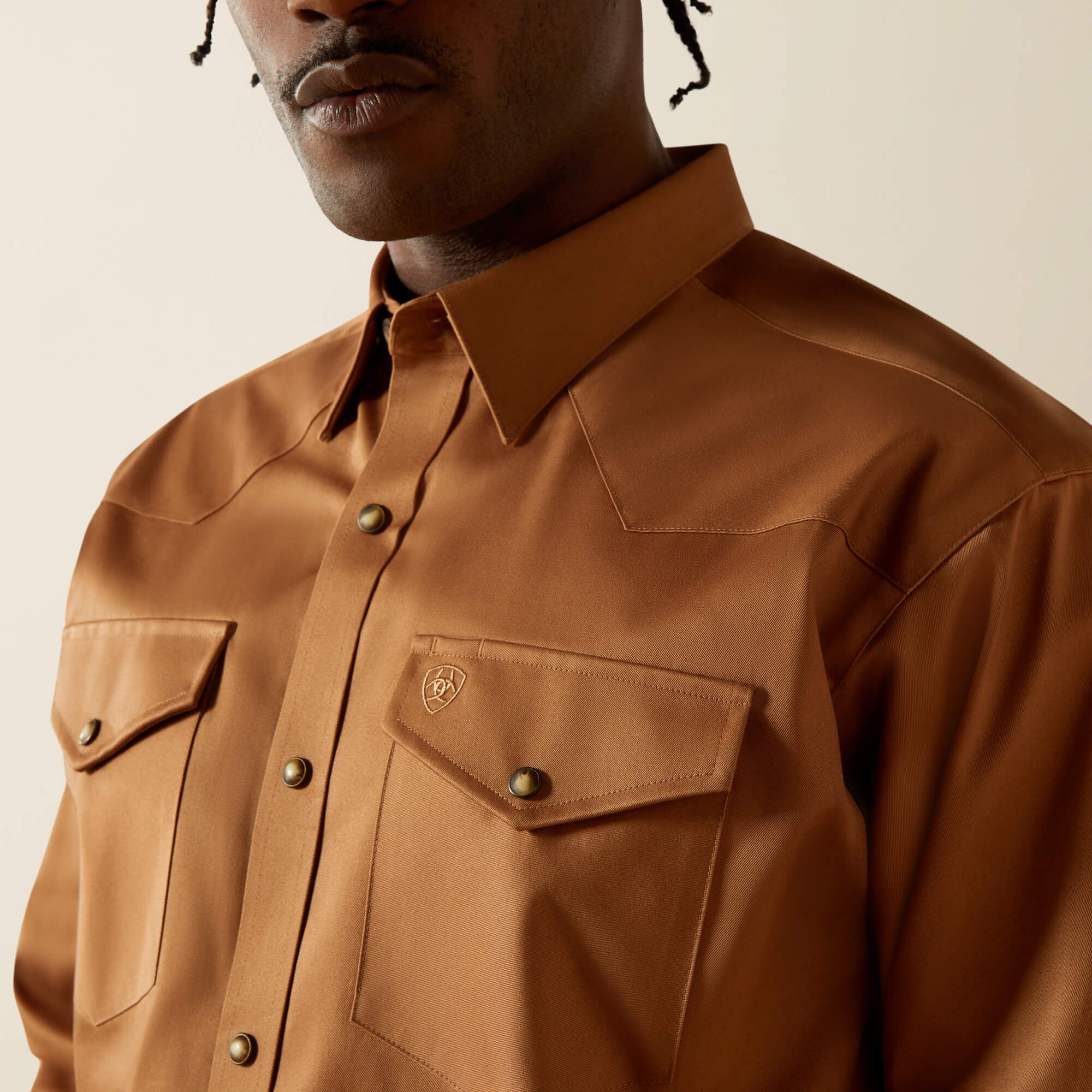 Solid Twill Classic Fit Shirt