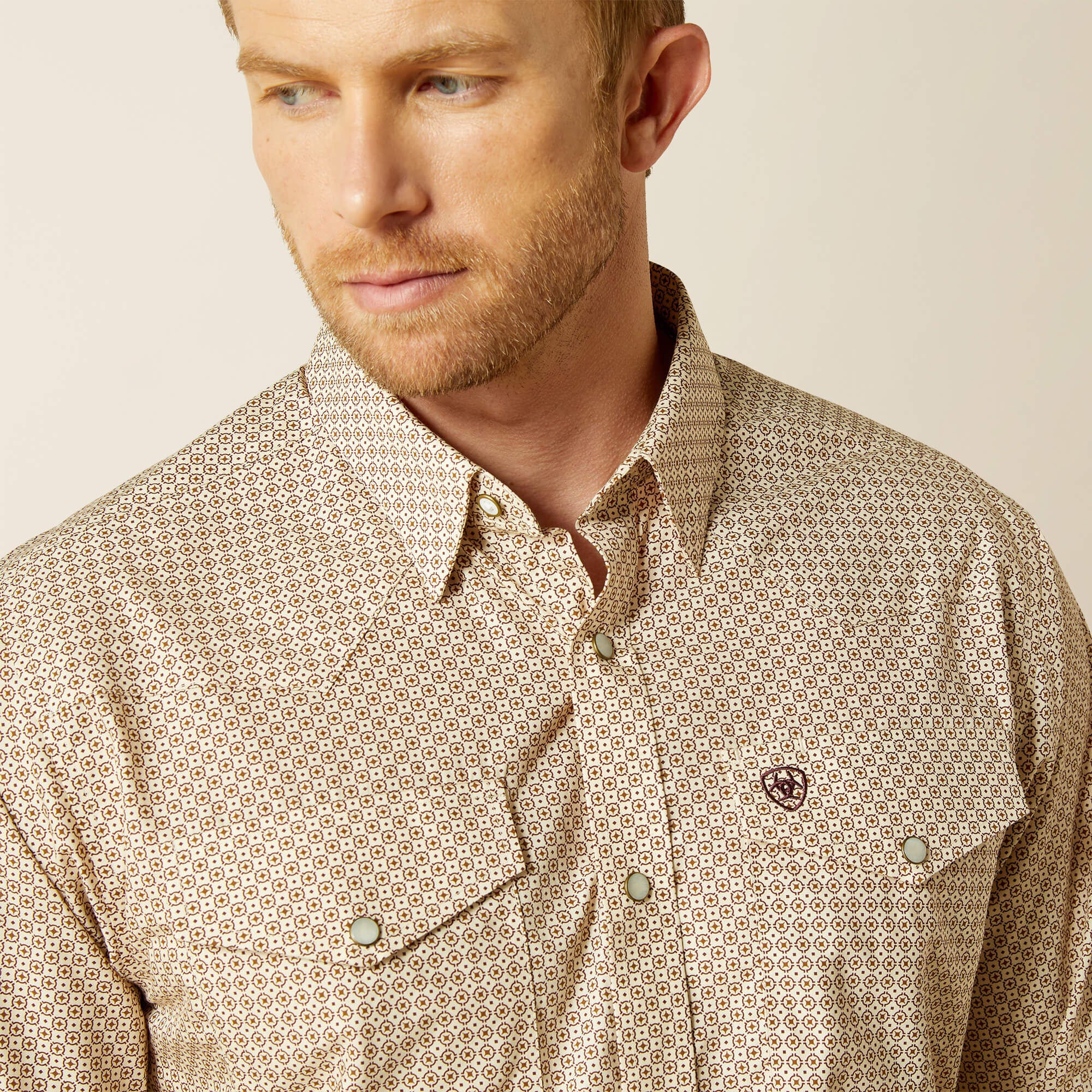 Wrinkle Free Eddie Fitted Shirt