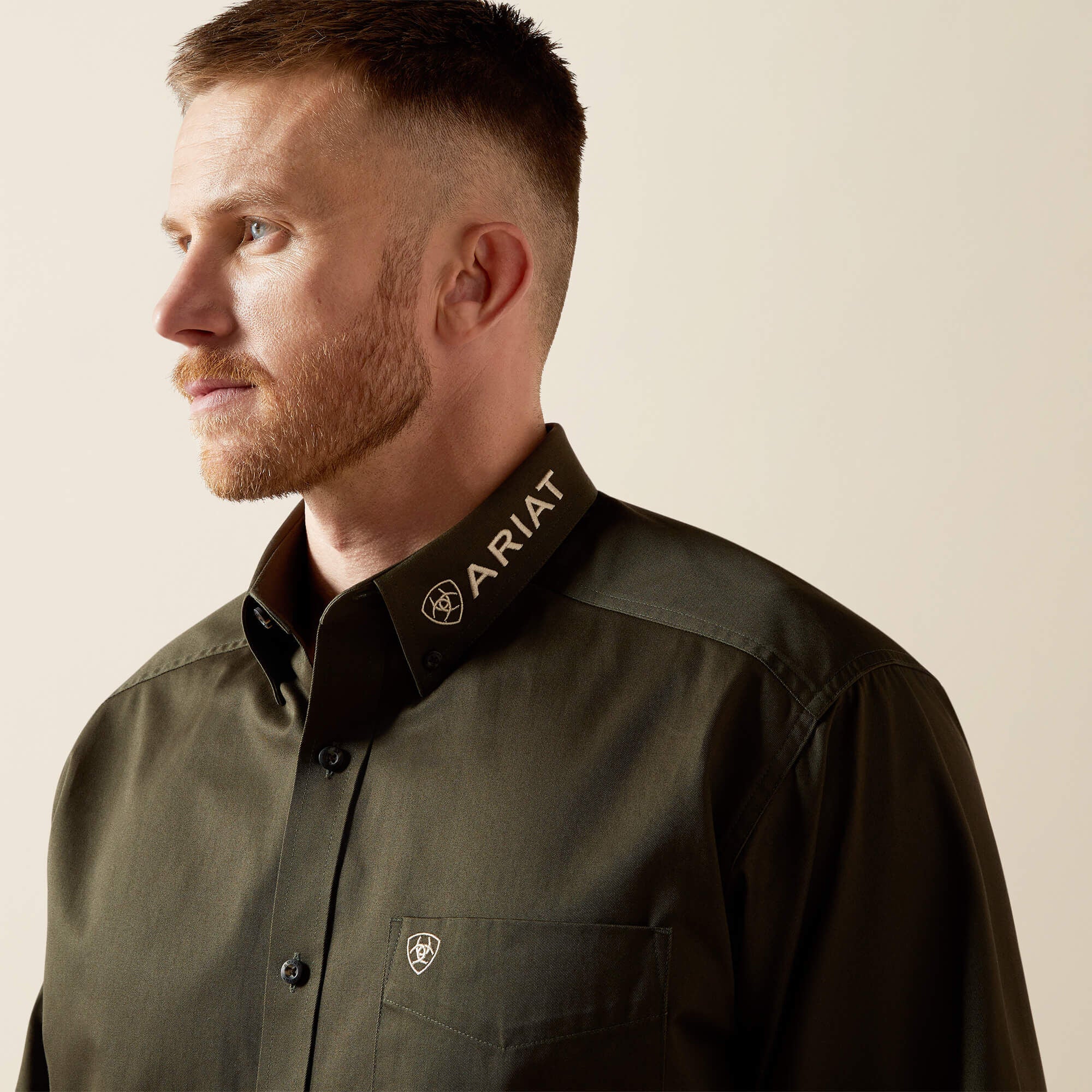 Team Logo Twill Classic Fit Shirt