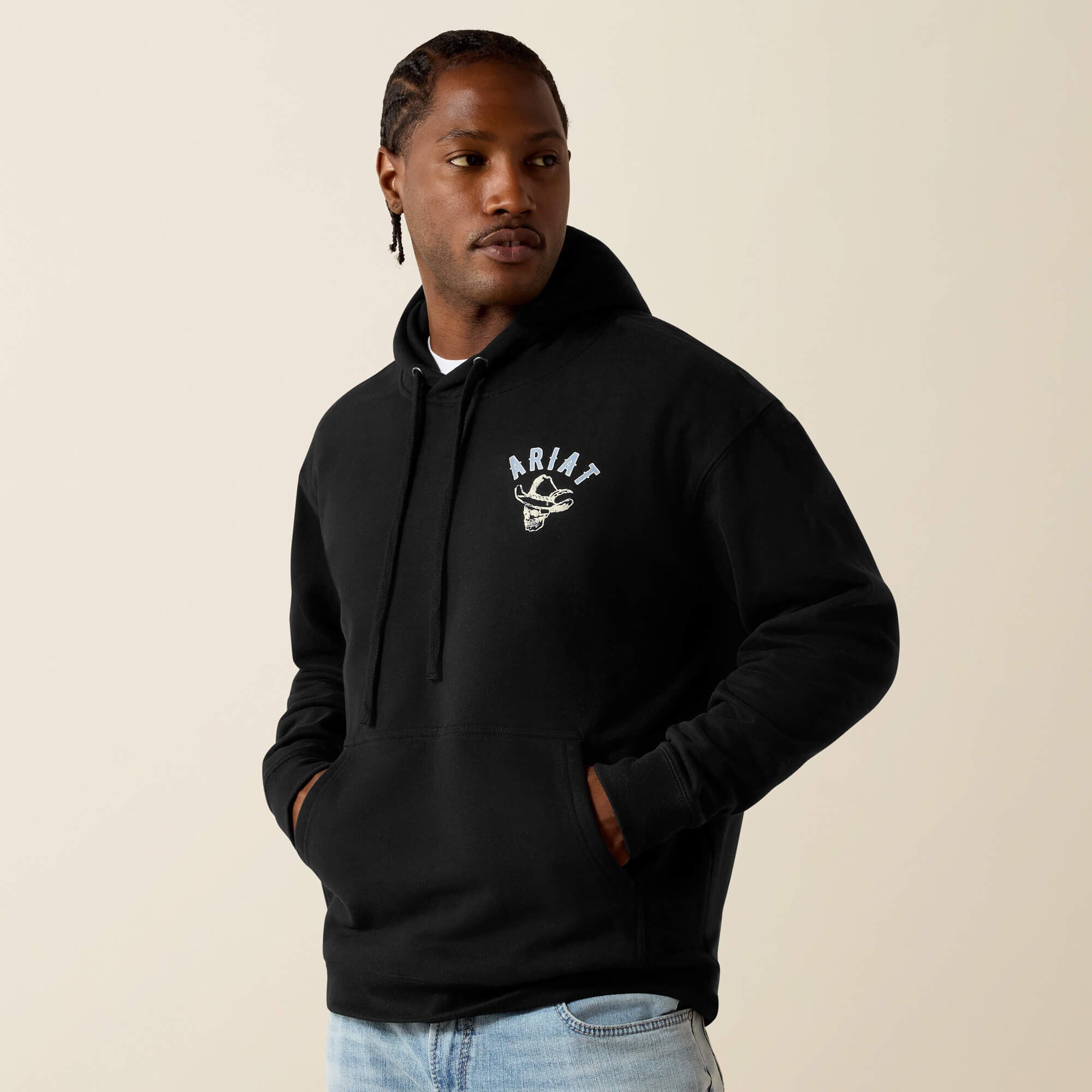 Ariat Stitched Skull Hoodie