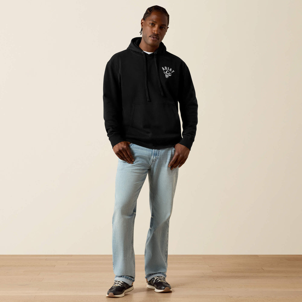Ariat Stitched Skull Hoodie