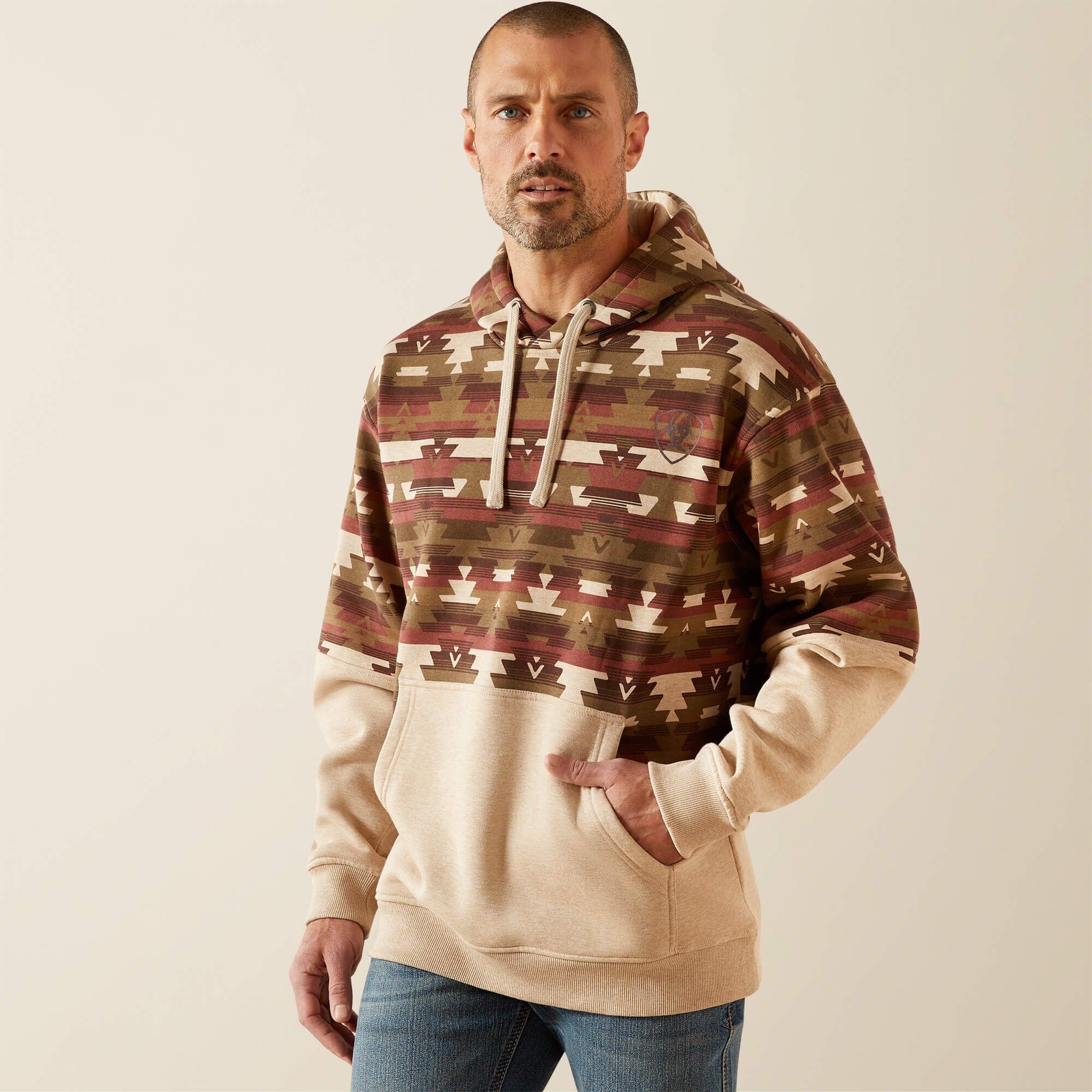 Color Block Hoodie