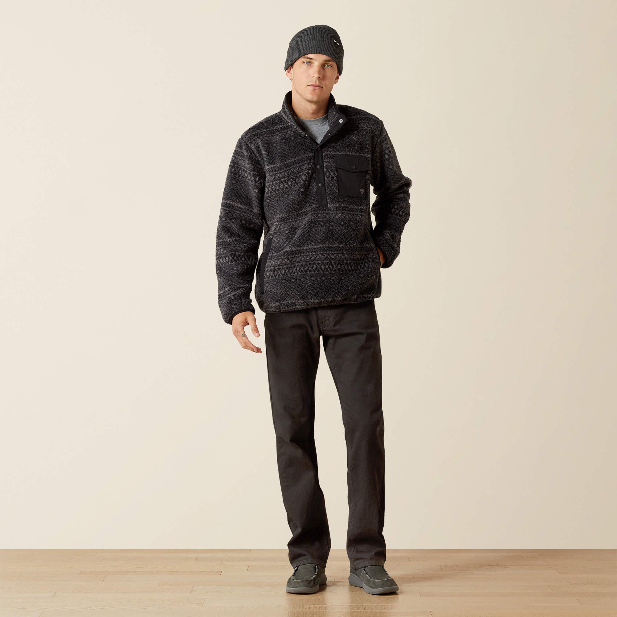 Polar Bear Mock Sweater