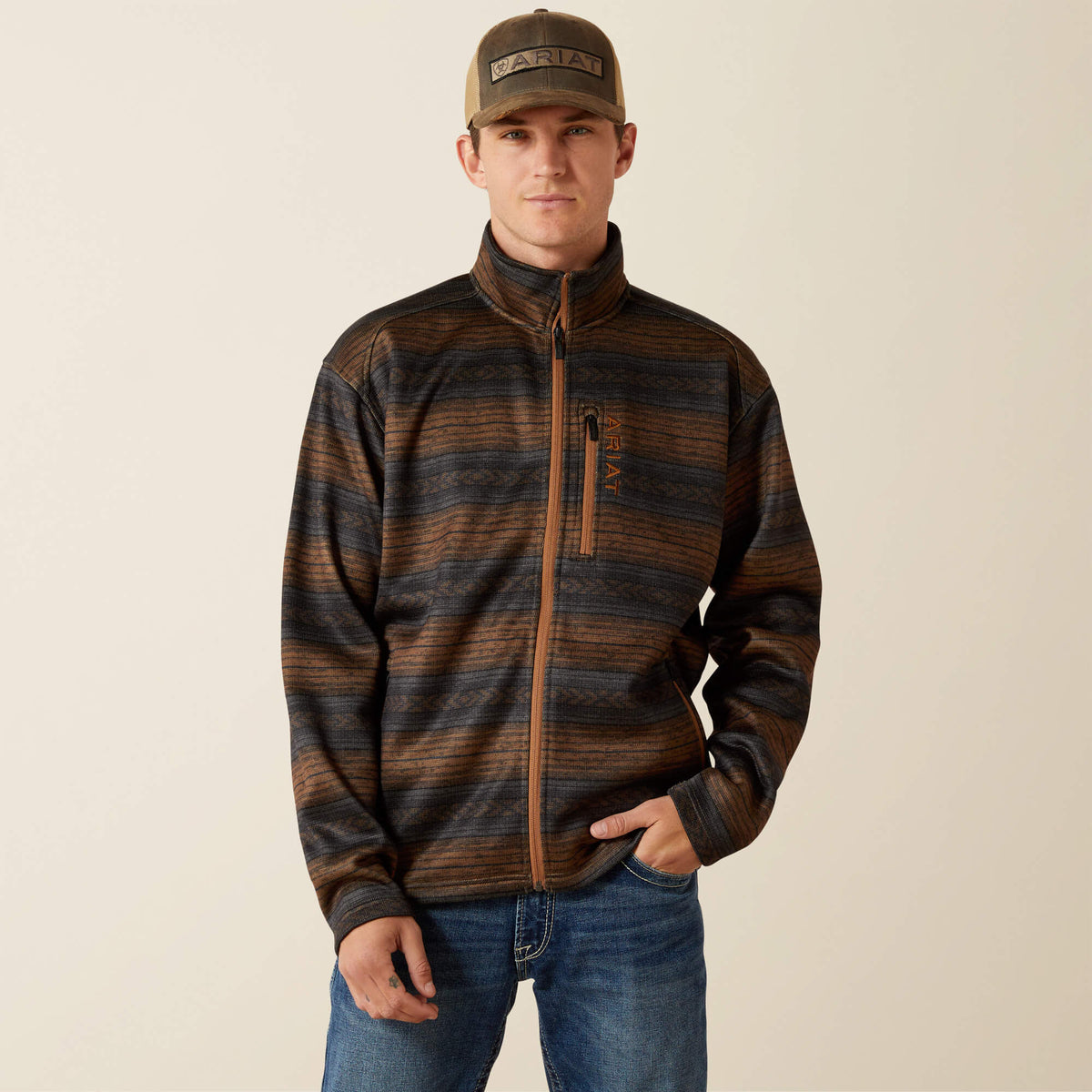 Caldwell Full Zip Sweater