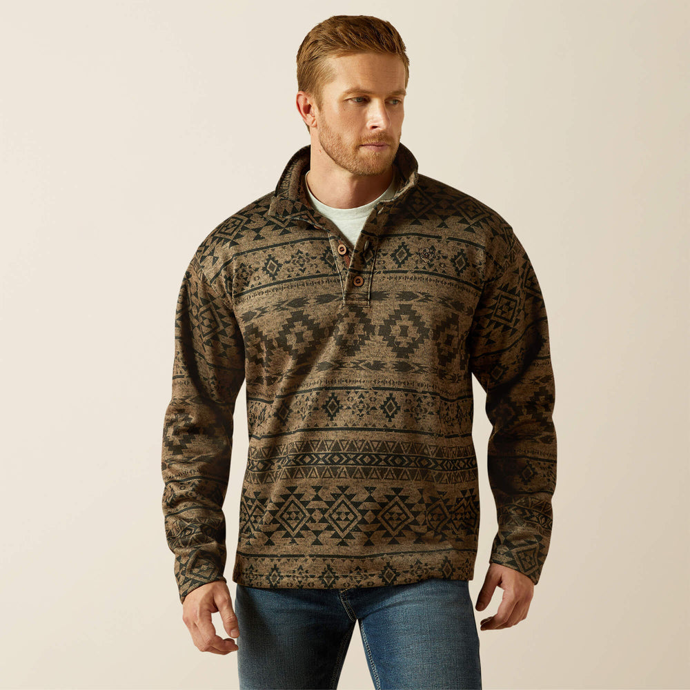 Caldwell 1/4 Button Sweater