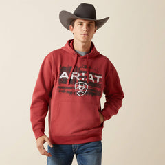 Ariat Liquid Stamp Flag Hoodie
