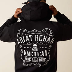 Rebar Lightweight Label Full Zip Hoodie