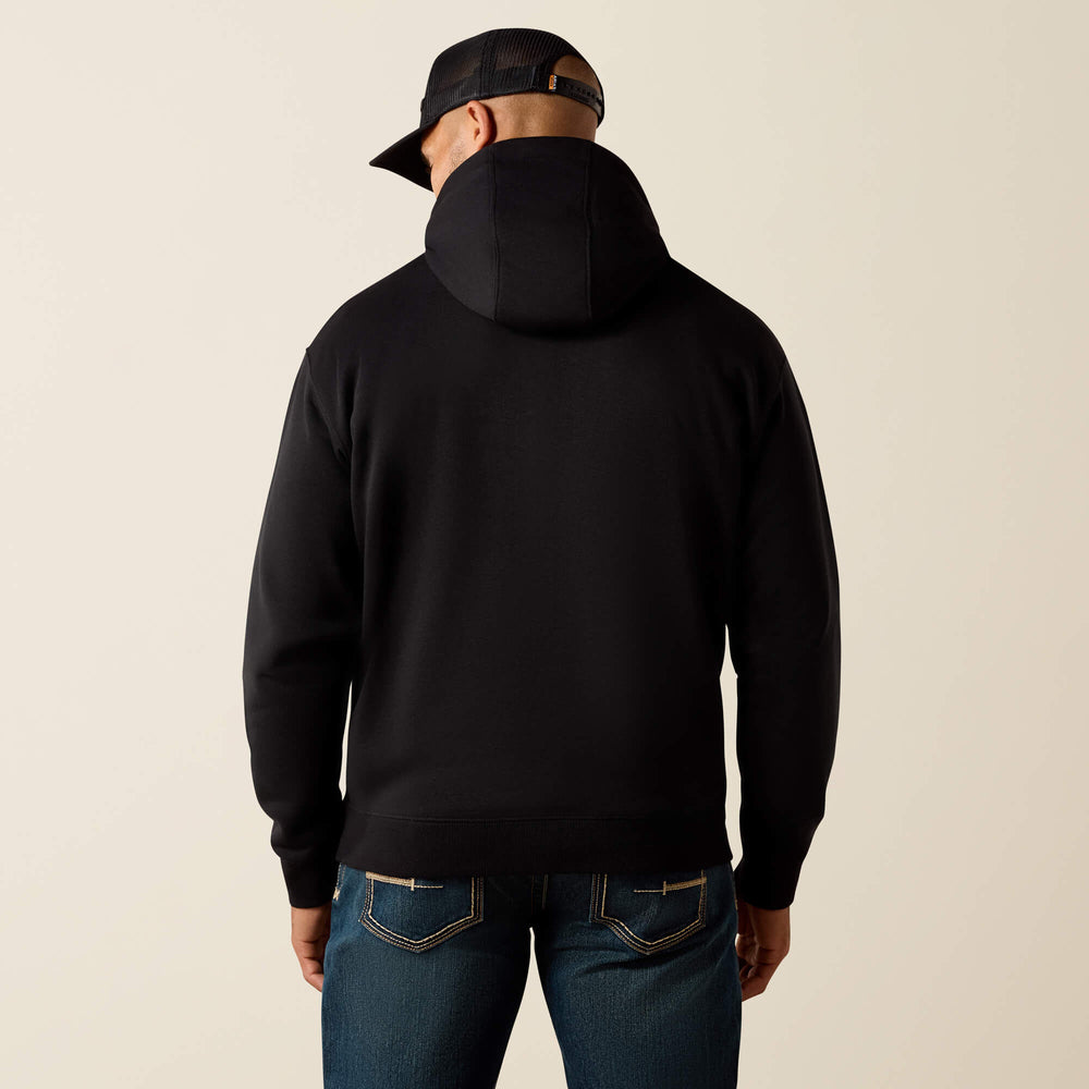 Rebar Lightweight Duct Logo Hoodie