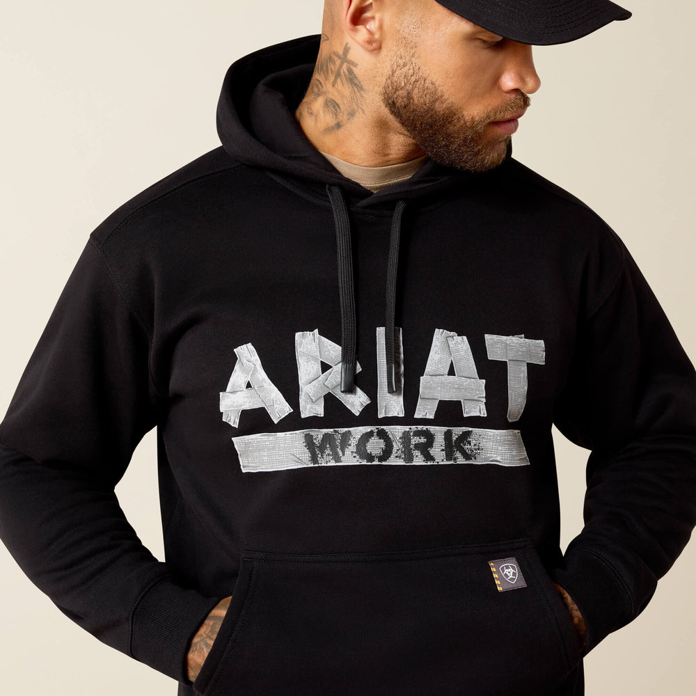 Rebar Lightweight Duct Logo Hoodie