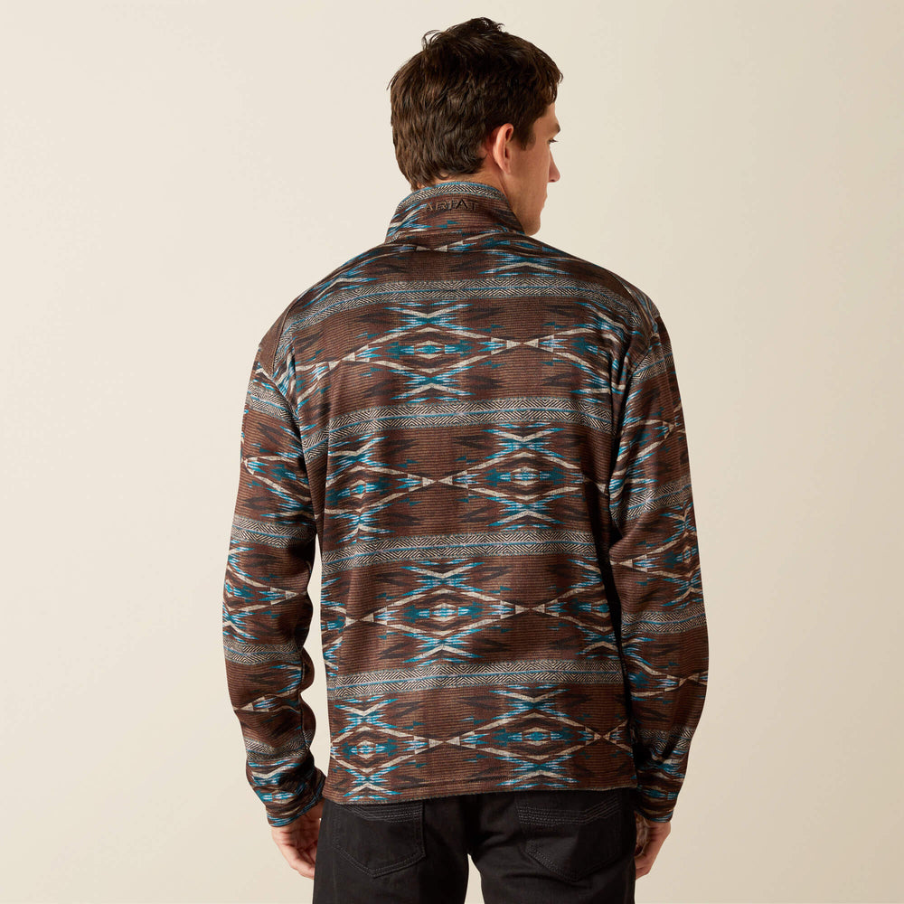 Caldwell Logo 1/4 Zip Sweater