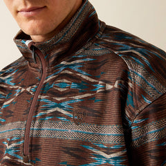 Caldwell Logo 1/4 Zip Sweater