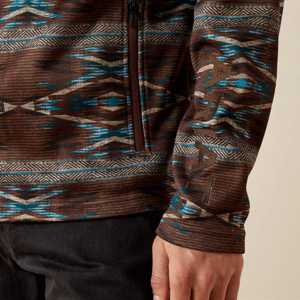 Caldwell Logo 1/4 Zip Sweater