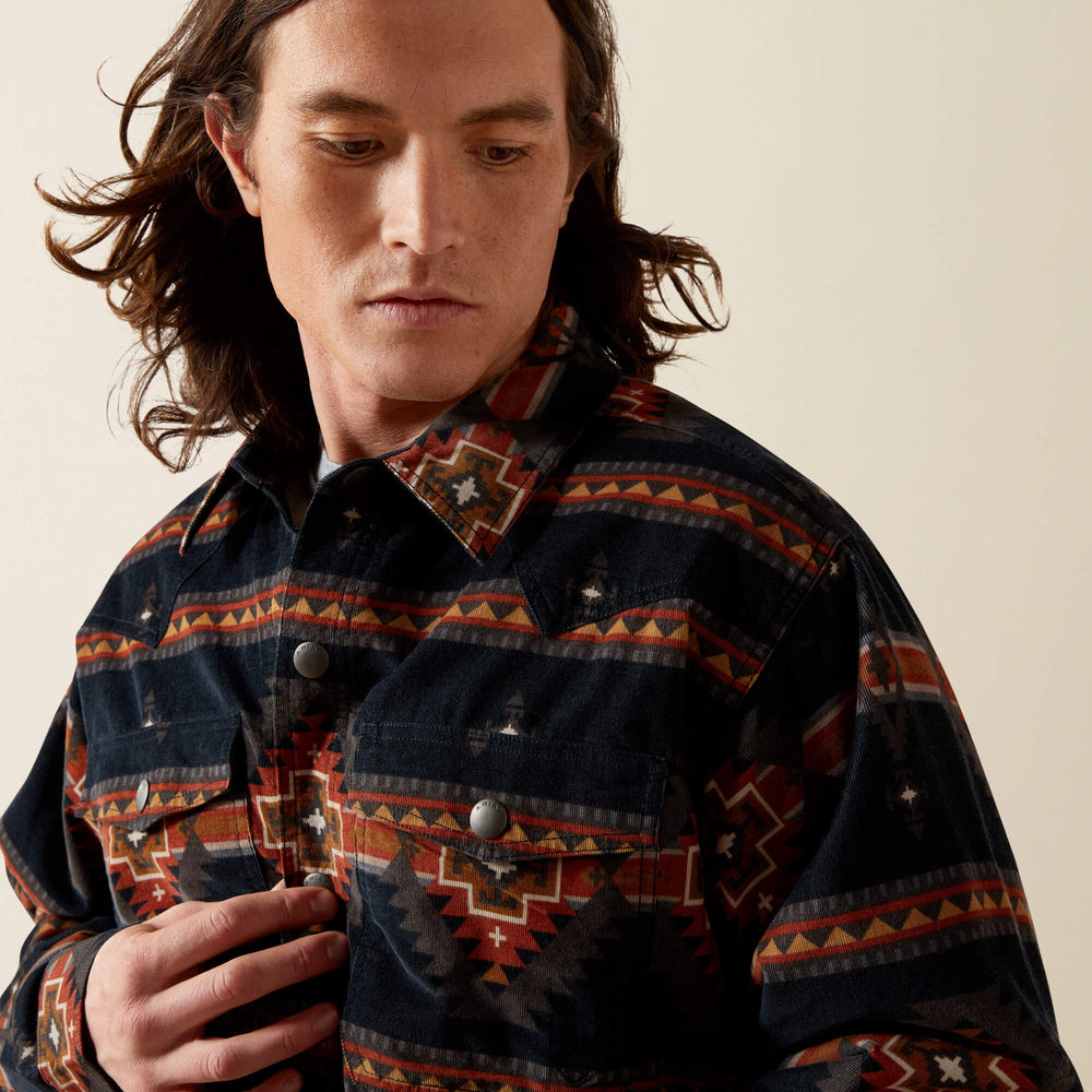 Hensley Corduroy Retro Shirt Jacket