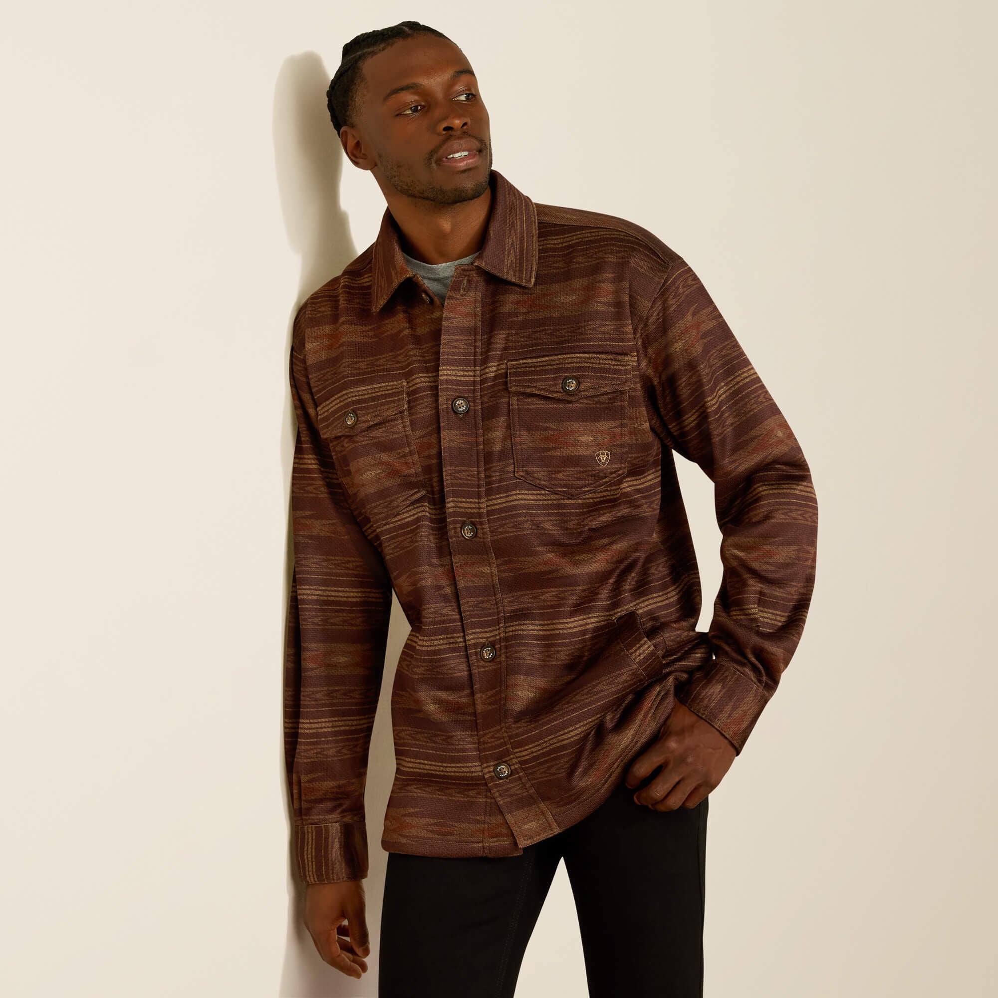 Caldwell Printed Shirt Jacket