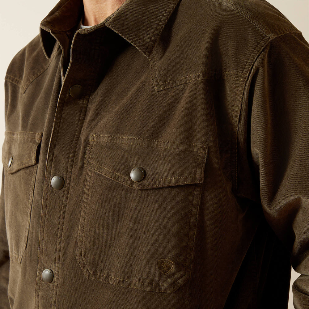 Retro Corduroy Shirt Jacket