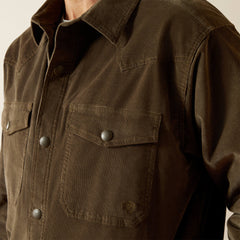 Retro Corduroy Shirt Jacket