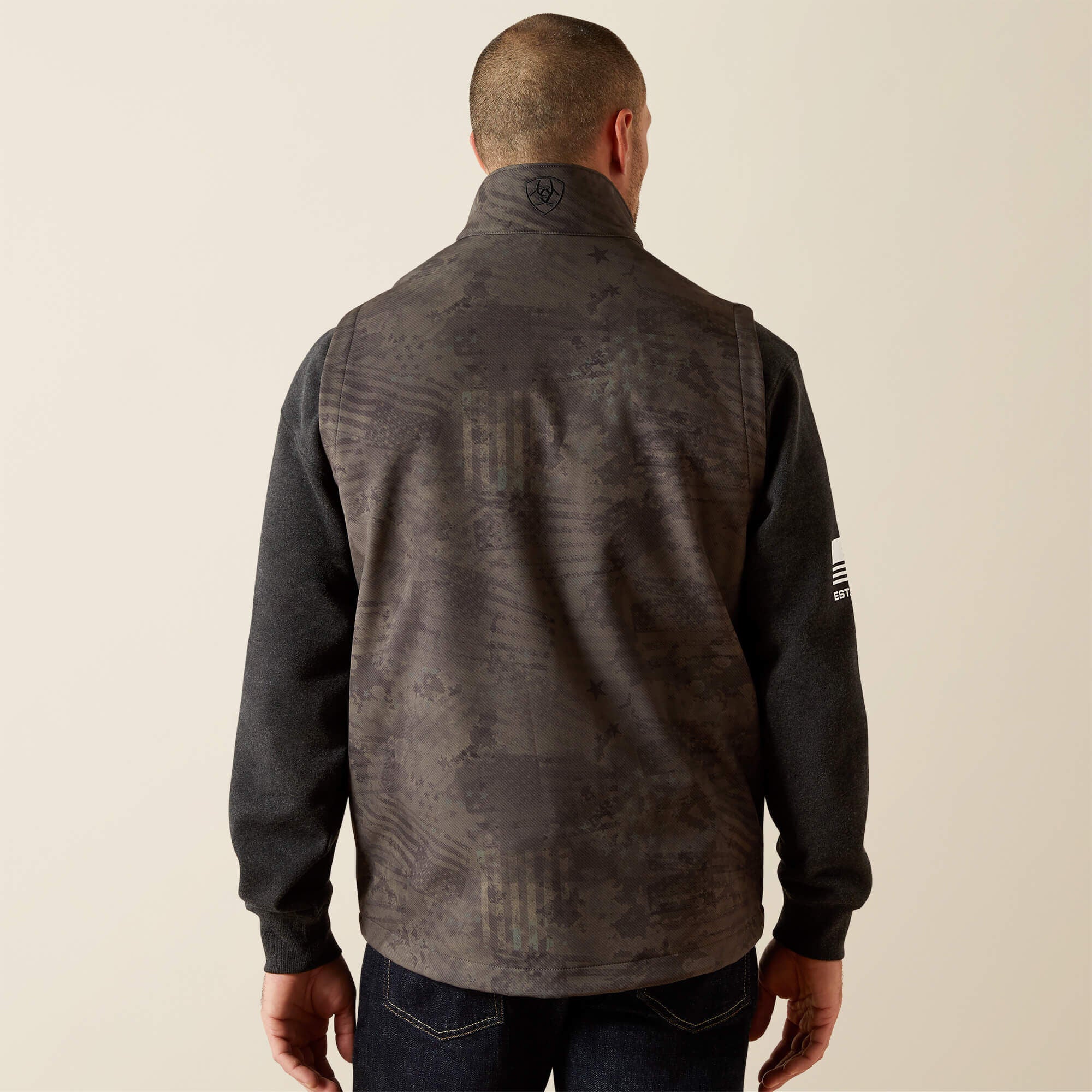 Patriot Flag Softshell Vest