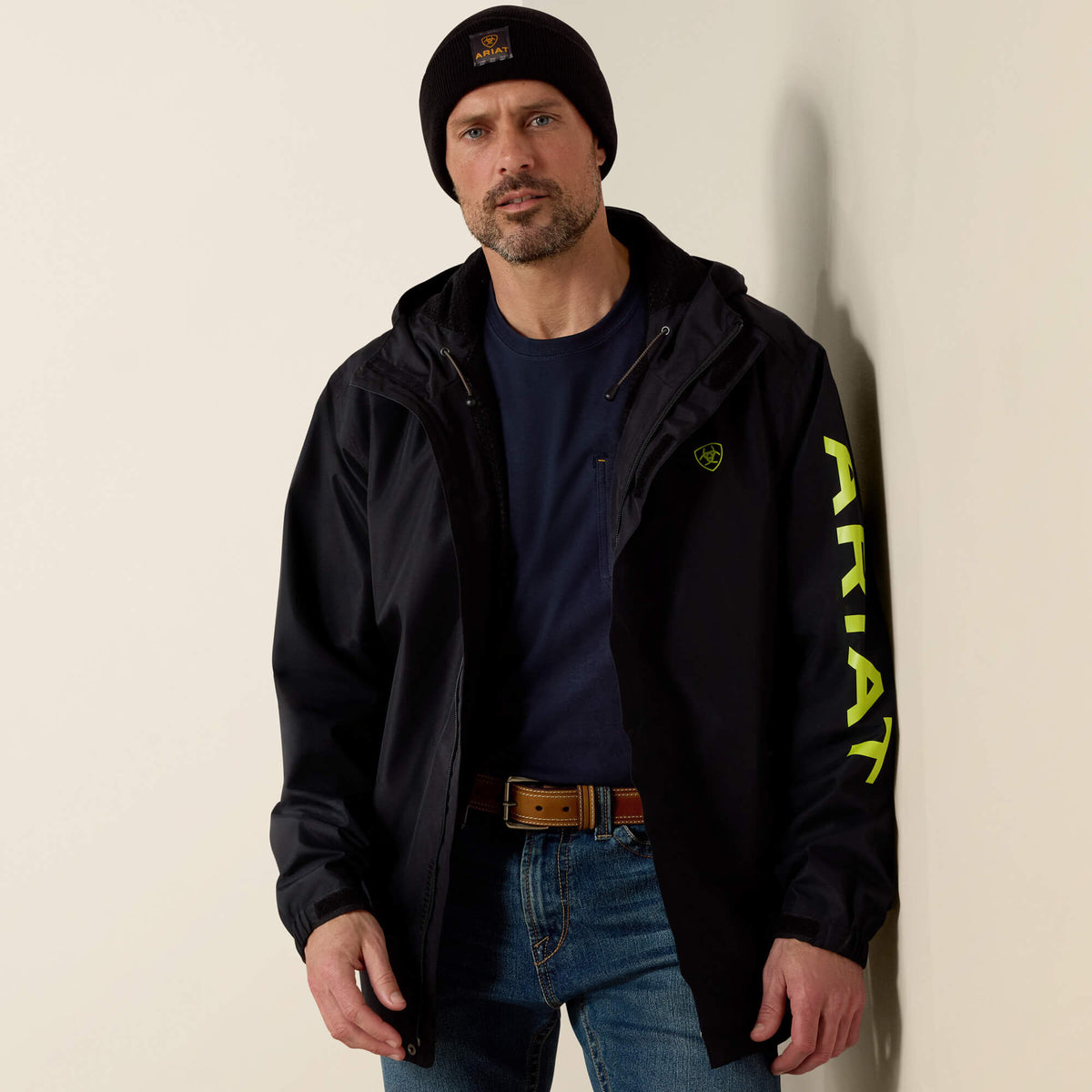 Rebar Stormshell Logo Waterproof Jacket