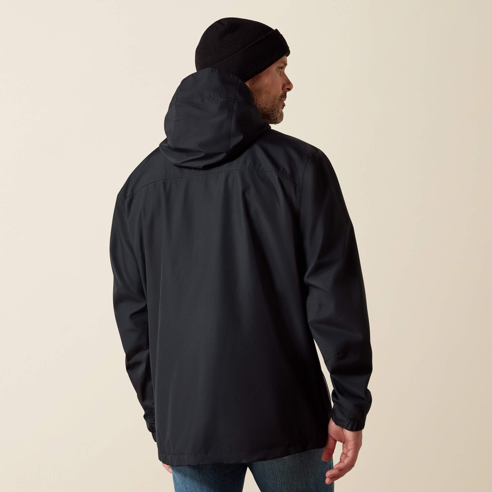 Rebar Stormshell Logo Waterproof Jacket