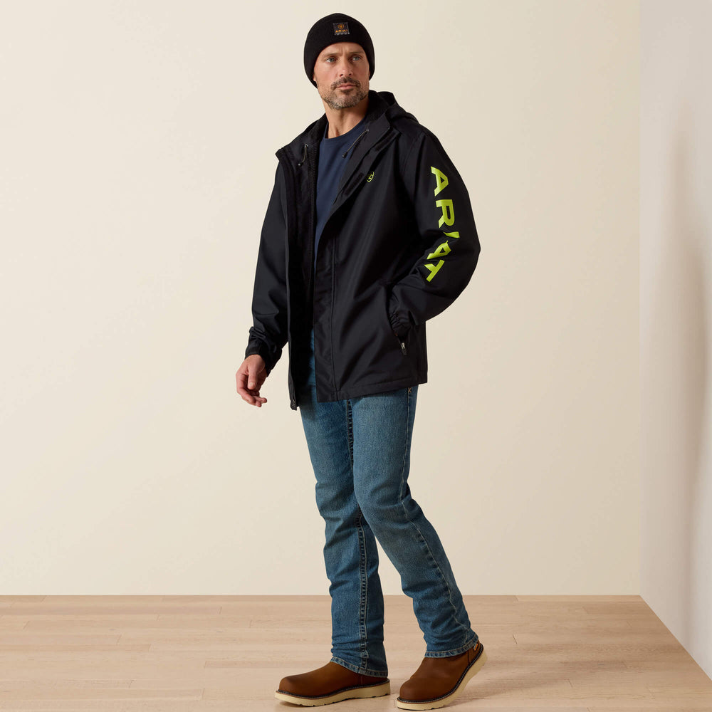 Rebar Stormshell Logo Waterproof Jacket